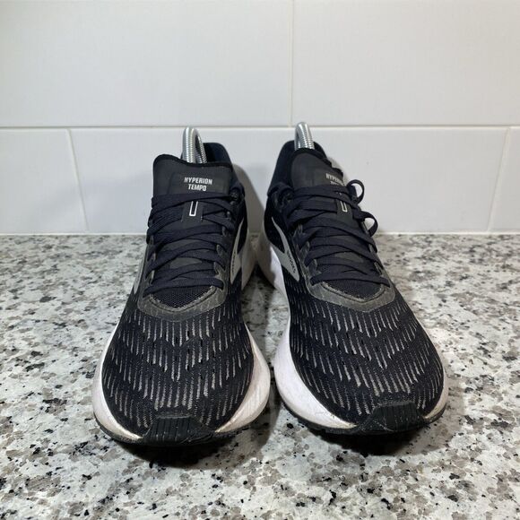 Brooks Hyperion Tempo Shoes Women Size 9 Black Gray Running Sneakers 1203281B091 - Picture 2 of 8